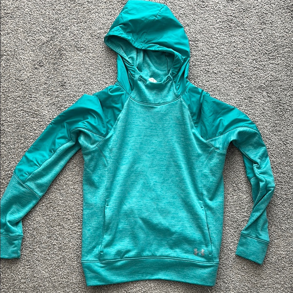 Under Armour Blue Hooded Long Sleeve Sweatshirt